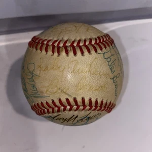 1984 Detroit Tigers WSC Signed Official AL Baseball 28 Auto's JSA COA LETTER - Picture 1 of 9