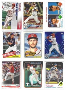 Lote de 9 tarjetas diferentes Trae Turner (Q705) - Imagen 1 de 1