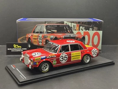 MERCEDES-BENZ AMG 300 SEL 6.3 24H SPA 1971 1/18 SCALE MODEL CAR BY WERK83 - Image 1 of 4