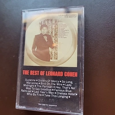 1975 Leonard Cohen The Best of Cassette Columbia/CBS  Foto 1 de 3