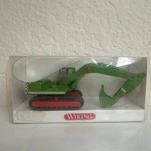 Excavadora Wiking HO 1/87 O&K "WIMO BAU" MPN 6600125 - Imagen 1 de 6