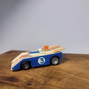 Coche sin ranuras IDEAL TCR 1977 Pro-Am MKII #3 HO escala blanco/azul/naranja sin probar - Imagen 1 de 6