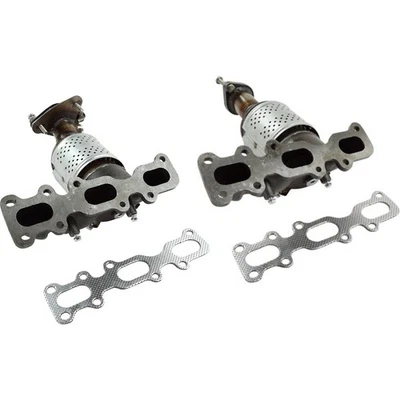 Juego de 2 convertidores catalíticos delanteros izquierdo y derecho Ford Explorer 2013-2015 Foto 1 de 4