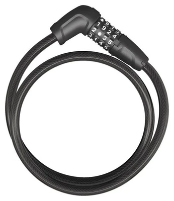 Câble à combinaison Abus Numerino 5410C/85 noir sans support - Photo 1/2