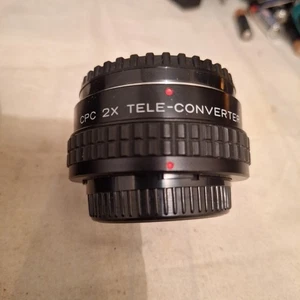 CPC 2X Tele-Converter MC-4 lens With Case - Picture 1 of 5