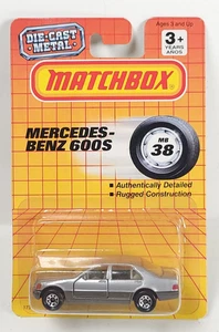Matchbox Mercedes Benz 600S 500 SEL silver #38 - Picture 1 of 1