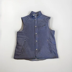 Harold Harry Rosen Loro Piana Green Storm System Vest Wool Cashmere Men’s XXL - Bild 1 von 13