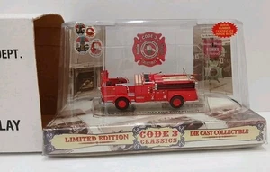 Code 3 Collectibles No 12950 Los Angelas County Fire Department Limited Edition - Picture 1 of 8