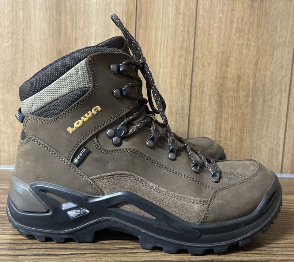 Lowa Renegade GTX Botas de Senderismo Impermeables de Cuero Marrón Medio para Hombres Talla 13M Foto 1 de 4