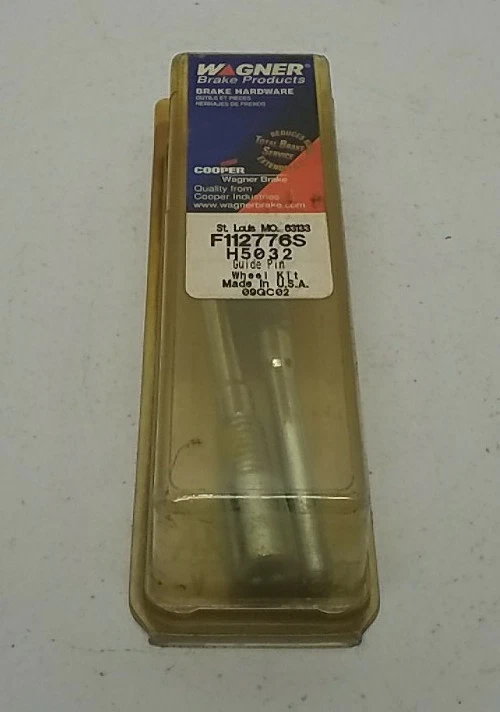 Pasadores guía de pinza de freno de disco Wagner F112776S - herrajes de freno duraderos Foto 1 de 4