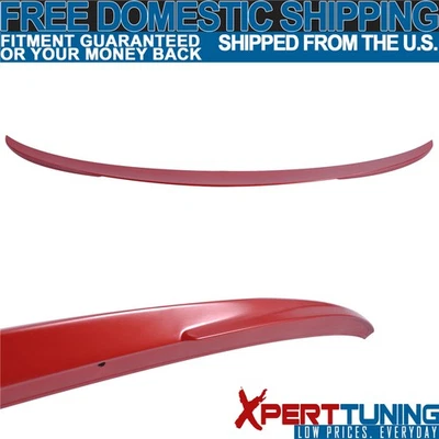 Fit For 12-18 3 Series F30 Trunk Spoiler Painted Matte Melbourne Red Pearl#A75 Foto 1 de 2