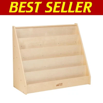 5-уровневый комнатный книжный дисплей для детей — безопасный, устойчивый к царапинам дизайн - Изображение 1 из 4