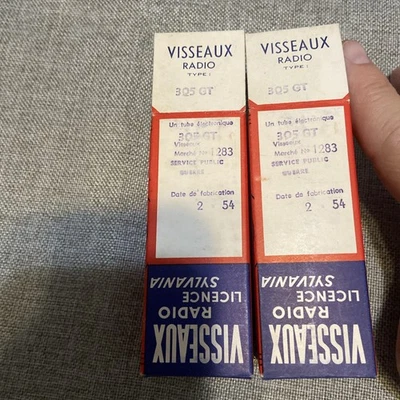 Radio de tubo Visseaux 3q5gt NOS Foto 1 de 4