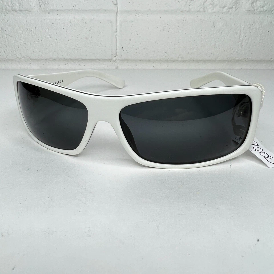 Gafas de sol vintage Iceberg IG 85592 D62 60[]14 blancas máscara retro mujer grande H1707 Foto 1 de 4