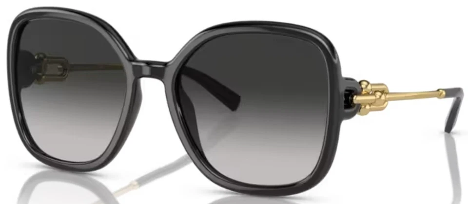 Gafas de sol Tiffany & Co. TF4202U 80013C para mujer negras/grises lentes degradadas 57 mm Foto 1 de 4