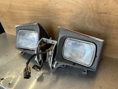 89-94 Nissan 240sx lado derecho e izquierdo faros emergentes y motor S13 SET OEM Foto 1 de 4