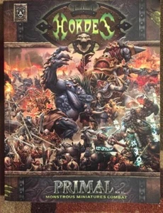 Hordes Primal Monstrous Miniatures Combat Roleplaying Book - Picture 1 of 1