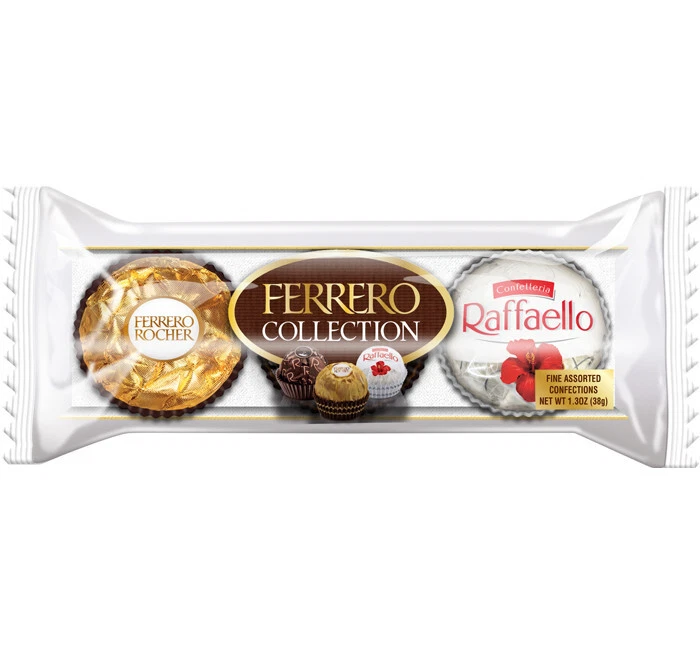 Ferrero Collection ( ) Fine Chocolates - Raffaello - Rondnoir 12 count