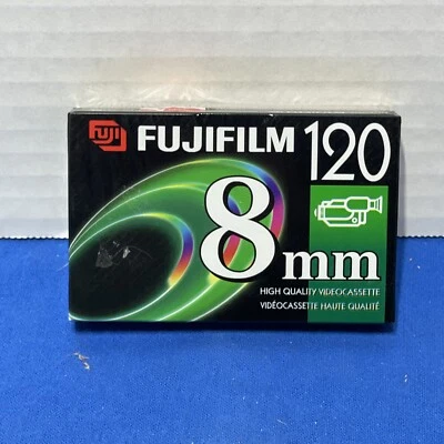Fujifilm 120 8 мм видео кассета P6-120 сделано в Японии новый запечатанный - Изображение 1 из 2