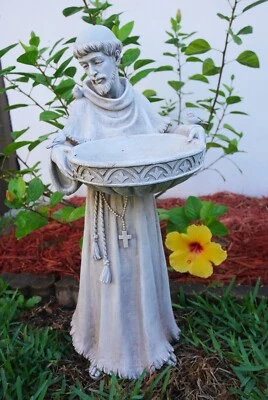 Alimentador de baño para pájaros San Francisco 24" interior exterior estatua Foto 1 de 3