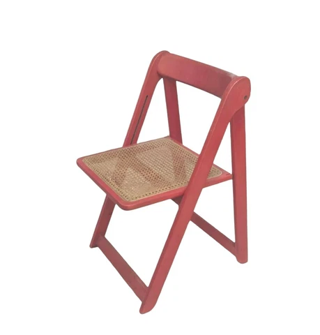 Vintage folding chairs "Trieste" Style, made in Italy, 1970s Cover