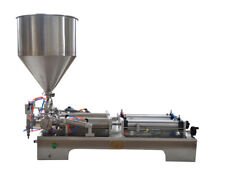 Paste&Liquid Pneumatic Filling Machine for 100-1000ml 110V 0.26Gallon