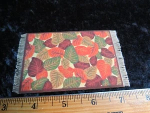 1:24 Dollhouse WELCOME MAT/ kitchen, bath, bedroom anywhere area rugs! #32 - Imagen 1 de 1