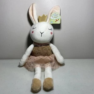 Spark Create Imagine 18” Plush Easter Bunny Ballerina Stuffed Animal Rattle - Picture 1 of 7
