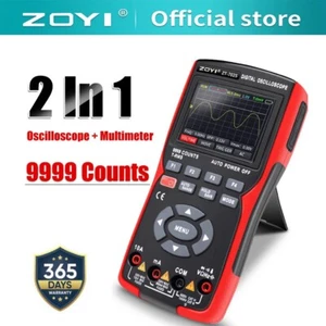 ZOYI ZT-702S Digital Multimeter with Oscilloscope 2-in-1, 9999 Counts (Genuine) - Picture 1 of 19