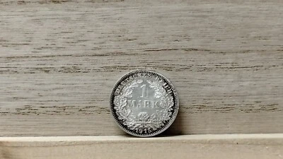 1915 1 Mark Germany Silver Coin - Image 1 of 4