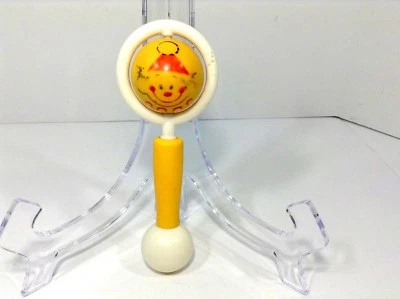 RARO = DE COLECCIÓN = LOS PRIMEROS AÑOS - PRODUCTOS PARA NIÑOS INC = SONAJERO BEBÉ TEMÁTICO CIRCO/HONG KONG Foto 1 de 4