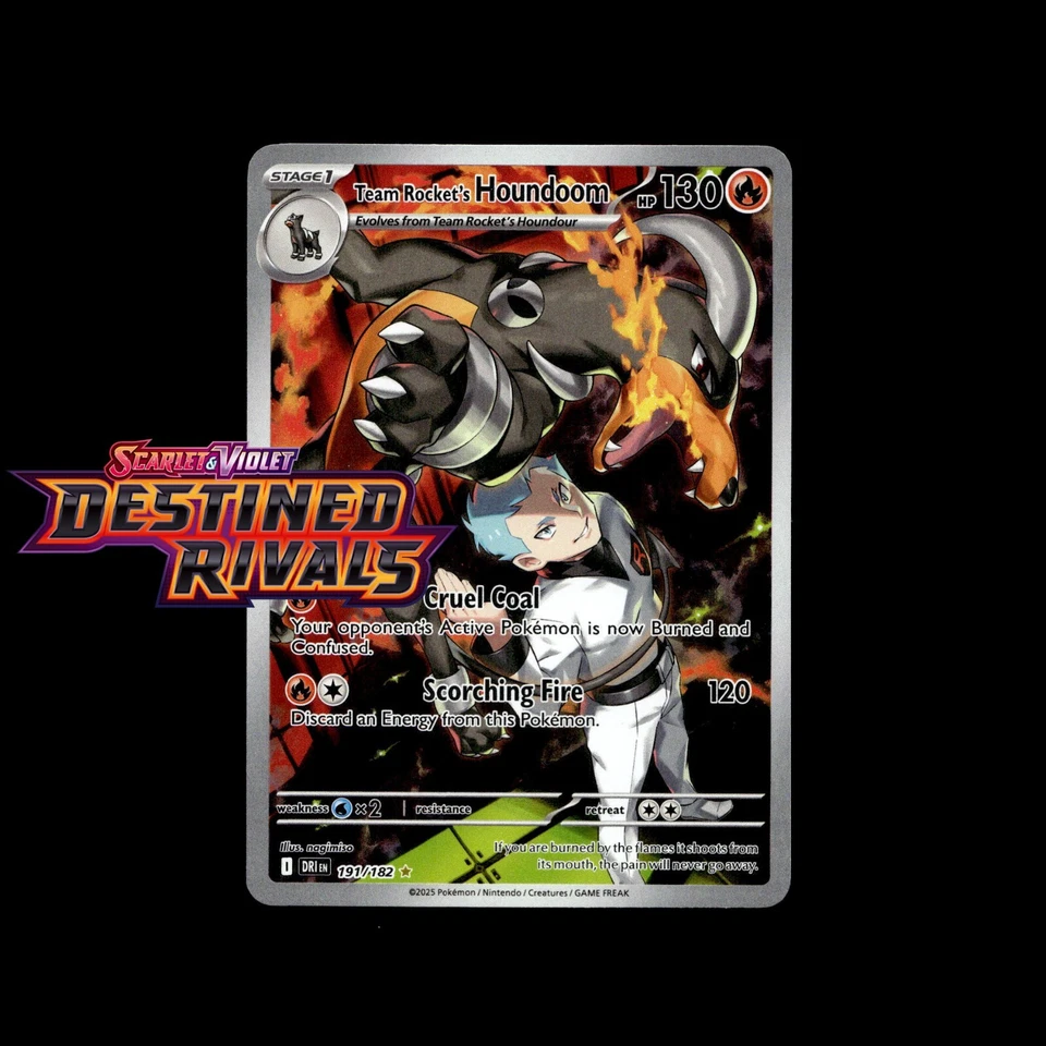 Pokemon Cards! Destined Rivals Holo/Reverse Holo EX Ultra Rare SIR Full Art Card - Image 1 of 1