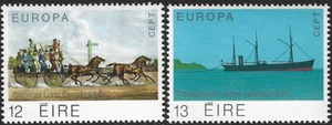 Irland Sg 456/457 Europa 1979. Kommunikation MNH - Bild 1 von 2