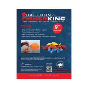 Ballon Fisher King Custom Ballon Clip Pro Packs - Bild 1 von 4