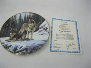 Terry McLean Collector Plate "Proud and Free" Signed, Limited Edition - Picture 1 of 4