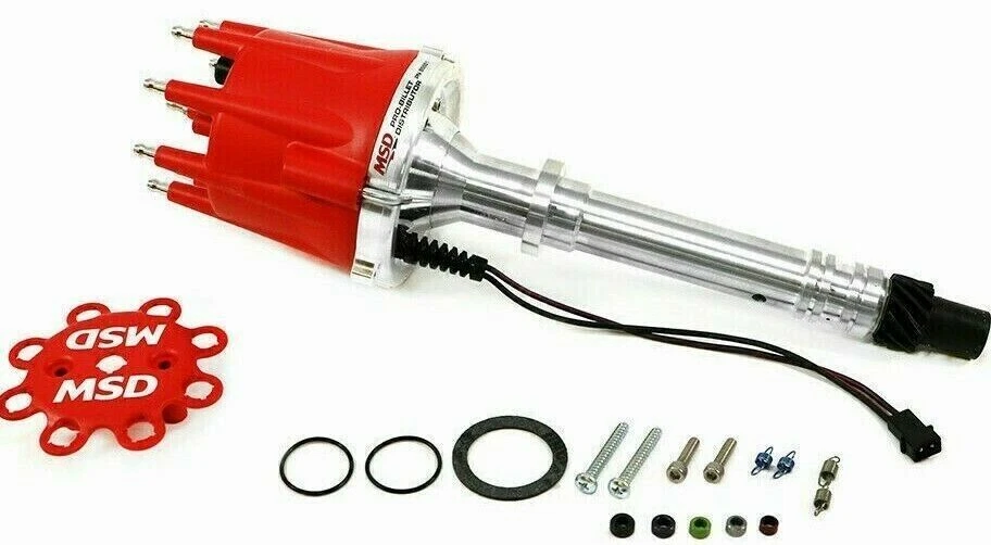 MSD SBC BBC PRO Billet Aluminum Distributor Small & Big Block Chevy V8 (85551) - Imagem 1 de 4