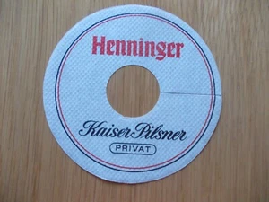 altes Pilsdeckchen Brauerei Henninger Frankfurt/Main - Bild 1 von 1