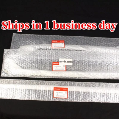 HONDA Genuine 2DR 3DR CIVIC 92-95 EG EG6 Front Windshield Molding Lh&Rh & Upper - Image 1 of 4