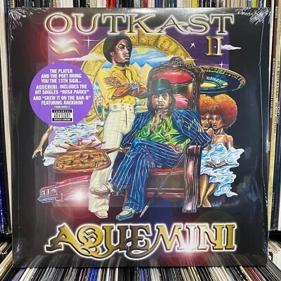 OUTKAST - AQUEMINI (VINYL 3LP)  2009!!  RARE!!  RAEKWON + CEE-LO / GOODIE MOB!!! - Image 1 of 2