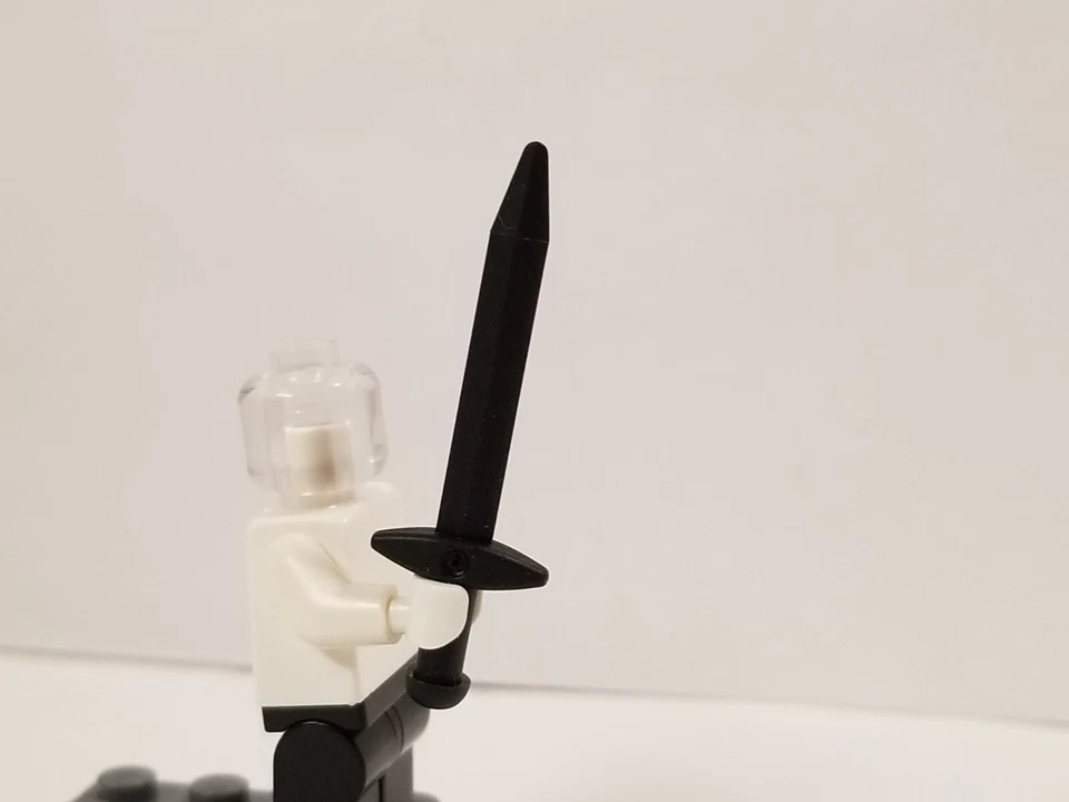 LEGO Punta GRAN ESPADA Harry Potter Hoja Negra Biselada Marvel Villano Héroe Foto 1 de 1