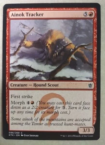 Tarjeta Magic The Gathering Magic The Gathering "AINOK TRACKER" Khans of Tarkir 096/269 ¡Envío y devolución gratuitos! - Imagen 1 de 2