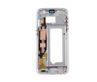 Chassis Frame Intermediate For Samsung Galaxy S7 G930/G930F Silver - White