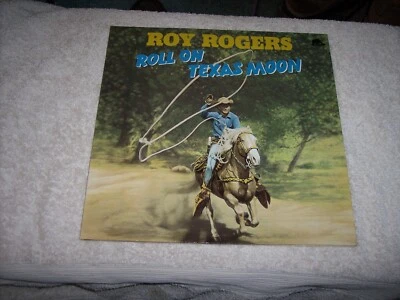 LP ROY ROGERS ROLL ON TEXAS MOON PICTURE DISC **NM VINYL** #346 - Image 1 of 4