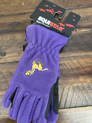 EquiStar Equi-Star Niñas Niños Poni Polar Invierno Guantes Calentadores de Manos Foto 1 de 4