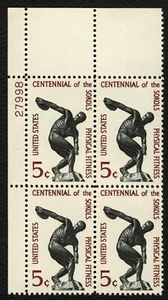 #1262 5c Centennial of the Sokols, Plate Block [27998 UL]  **ANY 5=FREE SHIP** - Picture 1 of 1