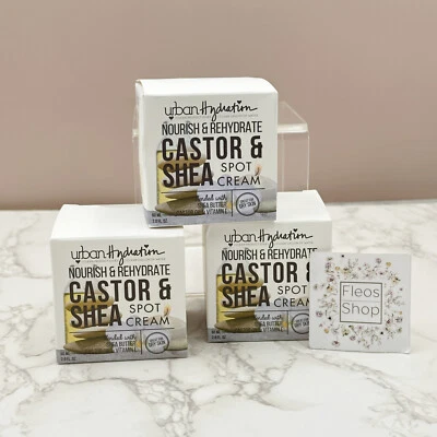Urban Hydration Castor & Shea Spot Cream Bundle 3-pack - Sealed & Authentic - Image 1 of 4