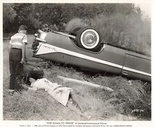 Step Down to Terror 1958 Movie Photo Colleen Miller Car Crash Rickey Kelman P97b