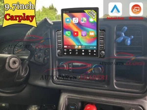 9.7" Apple Carplay Android Para Chevrolet Silverado 2003-2006 Radio Coche GPS Navegación - Imagen 1 de 21