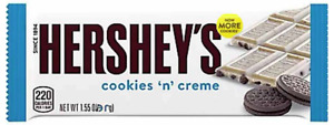 HERSHEY'S  'Cookies 'n' Creme' Candy Bars creamy white chocolate 153 gr aus  USA