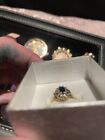 Mini Me Genuine Gold Sapphire & Diamond Kids Teens Custom Family Ring